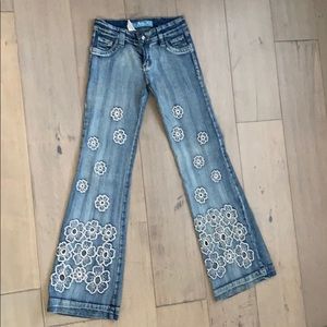 Brazilian Embroidered Jeans size 5